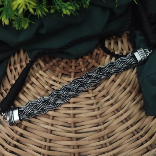 Glamaya Idika German Silver Sleek Choker Necklace 2 GLAM-NE-OX-50-581516-90-2 Glamaya Idika German Silver Sleek Choker Necklace 2 GLAM-NE-OX-50-581516-90-2