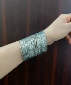 Glamaya Amruta Oxidised Bangles Set Of 24 Pc 2 GLAM-CB-OX-40-684931-56-5