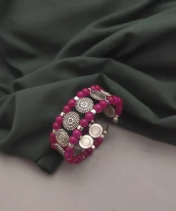 Glamaya Oxidised Adjustable Beads Bracelet 12 GLAM-BB-BE-10-067284-17-5 Glamaya Oxidised Adjustable Beads Bracelet 12 GLAM-BB-BE-10-067284-17-5