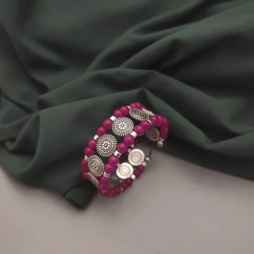 Glamaya Oxidised Adjustable Beads Bracelet 12 GLAM-BB-BE-10-067284-17-5 Glamaya Oxidised Adjustable Beads Bracelet 12 GLAM-BB-BE-10-067284-17-5