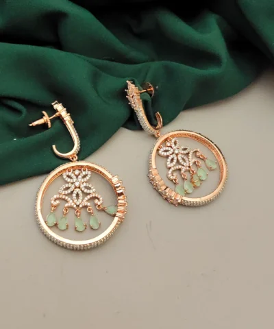 Glamaya Cz High Quality Party Danglers 1 GLAM-ER-CZ-80-019362-95-10
