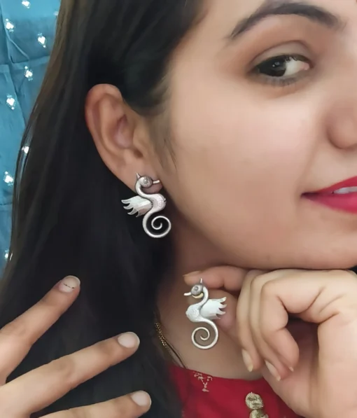 Glamaya Silver Replica Sea Horse Earring 3 GLAM-ER-OX-11-959453-14-10 Glamaya Silver Replica Sea Horse Earring 3 GLAM-ER-OX-11-959453-14-10