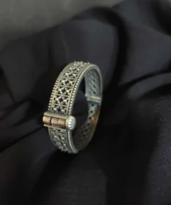 Glamaya Kavya Silver Replica Bangles 3 GLAM-BB-OX-100-269474-155-2
