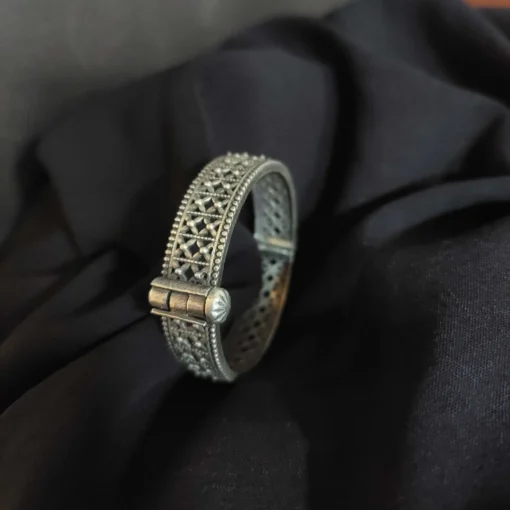 Glamaya Kavya Silver Replica Bangles 3 GLAM-BB-OX-100-269474-155-2 Glamaya Kavya Silver Replica Bangles 3 GLAM-BB-OX-100-269474-155-2