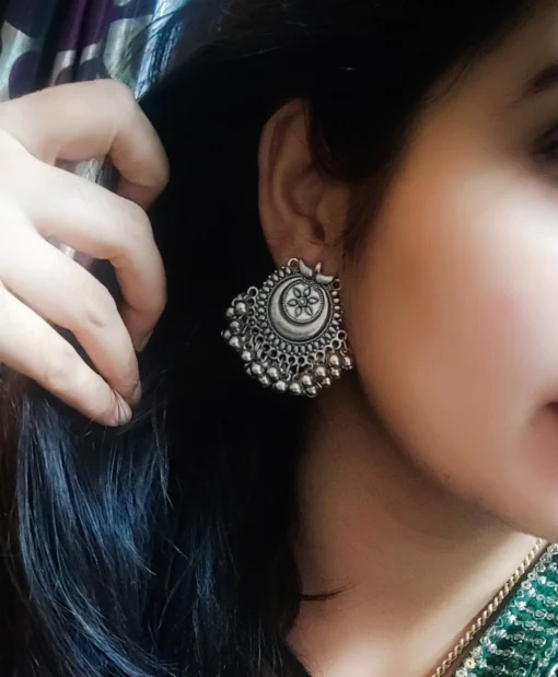 Glamaya Oxidised Lightweight Stud Earrings 2 GLAM-ER-OX-6-008396-11-5 Glamaya Oxidised Lightweight Stud Earrings 2 GLAM-ER-OX-6-008396-11-5