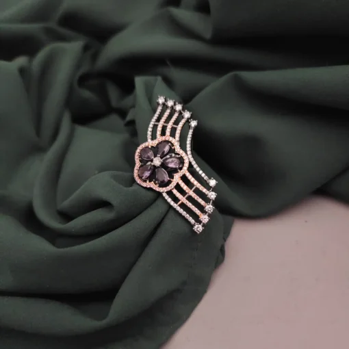 Glamaya Cz Designer Adjustable Ring 1 GLAM-RI-CZ-41F7-759910-50-6