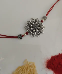 Glamaya Oxidised Flower Rakhi 2 GLAM-BB-OX-5-641252-9-5