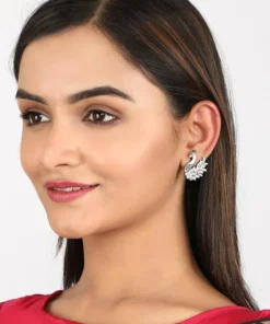 Glamaya Swan Replica Stud Earring 2 GLAM-ER-OX-10-156454-22-5
