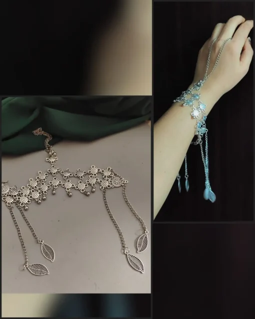 Glamaya Oxidised Handmade Bracelet 1 GLAM-BB-OX-11F4-775971-20-7