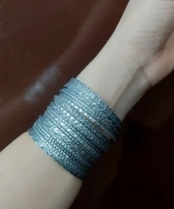Glamaya Amruta Oxidised Bangles Set Of 24 Pc 3 GLAM-CB-OX-40-684931-56-5