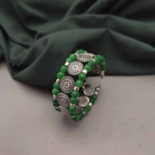 Glamaya Oxidised Adjustable Beads Bracelet 2 GLAM-BB-BE-10-067284-17-5 Glamaya Oxidised Adjustable Beads Bracelet 2 GLAM-BB-BE-10-067284-17-5