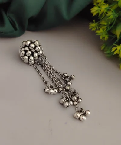 Glamaya Oxidised Hair Brooch Accessory 1 GLAM-HW-OX-15-510958-30-2