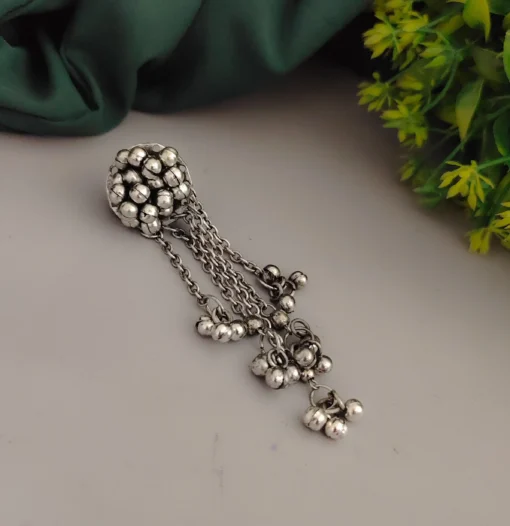Glamaya Oxidised Hair Brooch Accessory 1 GLAM-HW-OX-15-510958-30-2