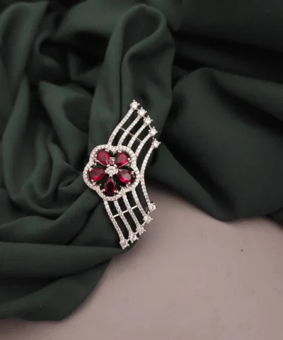 Glamaya Cz Designer Adjustable Ring 2 GLAM-RI-CZ-41F7-759910-50-6