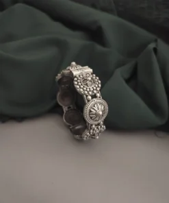 Glamaya Gurmaya Silver Replica Screw Openable Bangle 1 GLAM-BB-OX-20-607857-32-10