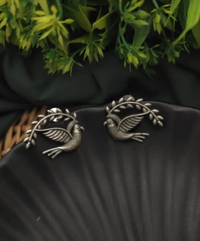 Glamaya Pihu Replica Bird Earring 2 GLAM-ER-OX-12-825892-27-5