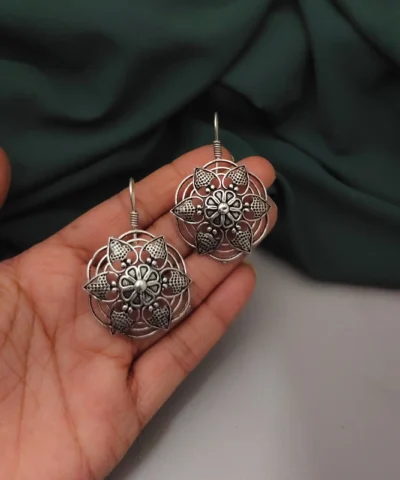 Glamaya Oxidised Earrings 01 2 GLAM-ER-OX-8-550723-17-5