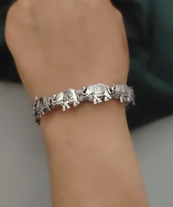 Glamaya Elephant Adjustable Bracelet 3 GLAM-BB-OX-7-317662-13-5