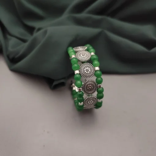 Glamaya Oxidised Adjustable Beads Bracelet 3 GLAM-BB-BE-10-067284-17-5 Glamaya Oxidised Adjustable Beads Bracelet 3 GLAM-BB-BE-10-067284-17-5