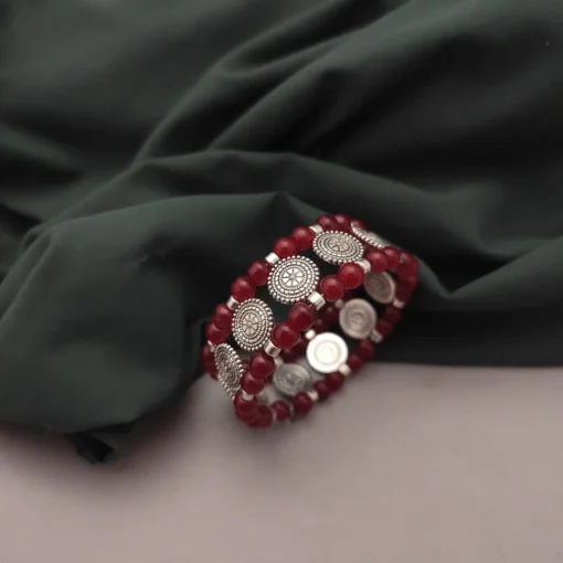 Glamaya Oxidised Adjustable Beads Bracelet 13 GLAM-BB-BE-10-067284-17-5 Glamaya Oxidised Adjustable Beads Bracelet 13 GLAM-BB-BE-10-067284-17-5