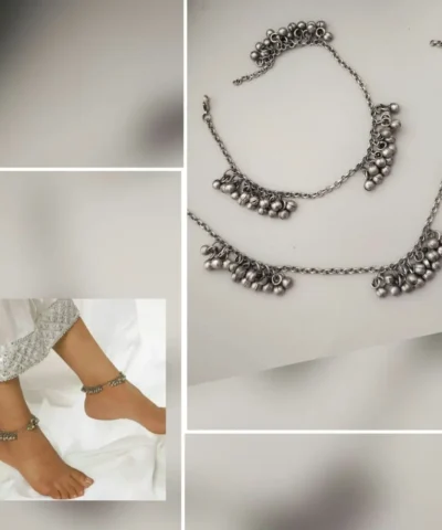 Glamaya Nazreen Oxidised Ghungroo Anklet 2 GLAM-AN-OX-7-470880-13-10