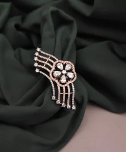 Glamaya Cz Designer Adjustable Ring 3 GLAM-RI-CZ-41F7-759910-50-6