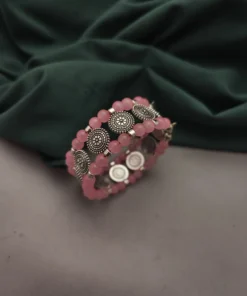 Glamaya Oxidised Adjustable Beads Bracelet 8 GLAM-BB-BE-10-067284-17-5 Glamaya Oxidised Adjustable Beads Bracelet 8 GLAM-BB-BE-10-067284-17-5