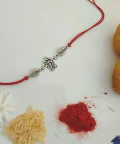 Glamaya Oxidised Radha Krishna Rakhi 1 GLAM-BB-OX-2F8-806068-5-9