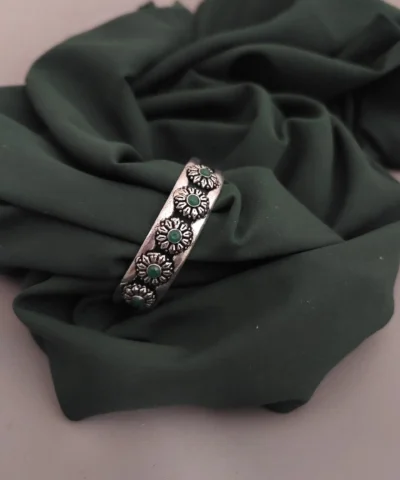 Glamaya Oxidised Adjustable Flower Bracelet 2 GLAM-BB-OX-9-348166-17-5