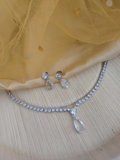 Glamaya Cz Deepika Inspired Necklace Earring Set 4 GLAM-CN-CZ-75-976843-95-4 Glamaya Cz Deepika Inspired Necklace Earring Set 4 GLAM-CN-CZ-75-976843-95-4