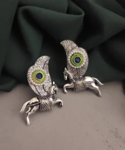 Glamaya Oxidised Horse Stud Earrings 5 GLAM-ER-OX-7-172512-13-5 Glamaya Oxidised Horse Stud Earrings 5 GLAM-ER-OX-7-172512-13-5