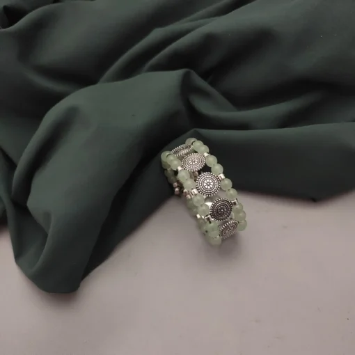 Glamaya Oxidised Adjustable Beads Bracelet 5 GLAM-BB-BE-10-067284-17-5 Glamaya Oxidised Adjustable Beads Bracelet 5 GLAM-BB-BE-10-067284-17-5