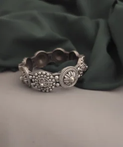 Glamaya Gurmaya Silver Replica Screw Openable Bangle 2 GLAM-BB-OX-20-607857-32-10