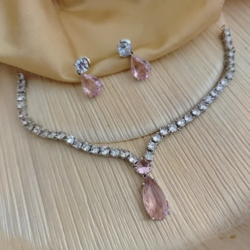Glamaya Cz Deepika Inspired Necklace Earring Set 5 GLAM-CN-CZ-75-976843-95-4 Glamaya Cz Deepika Inspired Necklace Earring Set 5 GLAM-CN-CZ-75-976843-95-4