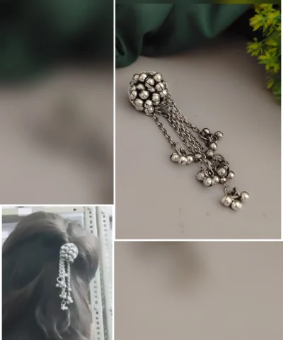 Glamaya Oxidised Hair Brooch Accessory 2 GLAM-HW-OX-15-510958-30-2