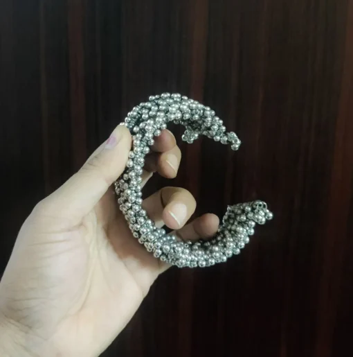 Glamaya Oxidized Adjustable Ghungroo Bracelet Kada 2 GLAM-BB-OX-14-605493-19-5 Glamaya Oxidized Adjustable Ghungroo Bracelet Kada 2 GLAM-BB-OX-14-605493-19-5