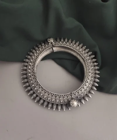 Glamaya Silver Replica Rajnandini Bangle 2 GLAM-BB-OX-33F3-481001-50-9