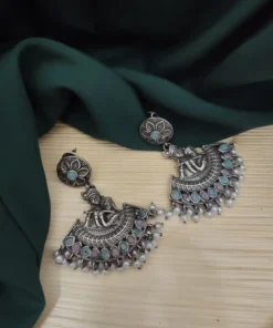 Glamaya Radhekrishna Dangle Silver Replica Earring 5 GLAM-ER-OX-25F7-249601-43-7 Glamaya Radhekrishna Dangle Silver Replica Earring 5 GLAM-ER-OX-25F7-249601-43-7