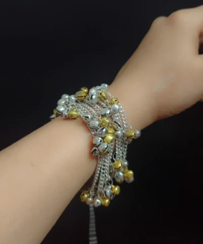 Glamaya Garba Two Tone Adjustable Bracelet 2 GLAM-BB-TT-20-690525-37-5