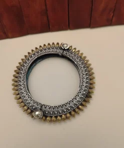 Glamaya Rajnandini Two Tone Bangle Pc 2 GLAM-BB-TT-66-829883-110-5