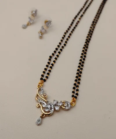 Glamaya Janaki American Diamond Mangalsutra Chain Design 1 GLAM-MA-CO-14-587189-27-5