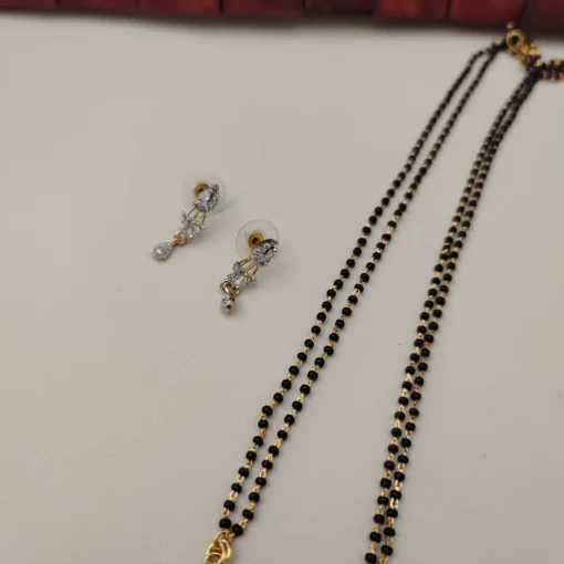 Glamaya Aadhira American Diamond Mangalsutra Design 2 GLAM-MA-CZ-7F8-344330-15-9 Glamaya Aadhira American Diamond Mangalsutra Design 2 GLAM-MA-CZ-7F8-344330-15-9