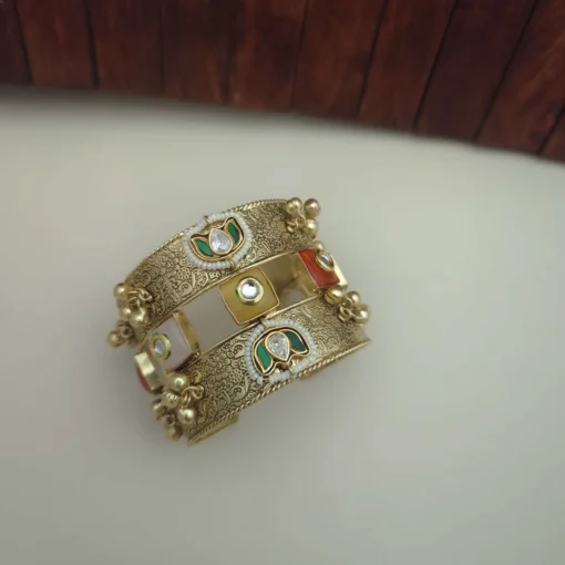 Glamaya Ziana Semi Precious Stones Adjustable Bracelet 4 GLAM-BB-ST-200-010165-350-3 Glamaya Ziana Semi Precious Stones Adjustable Bracelet 4 GLAM-BB-ST-200-010165-350-3