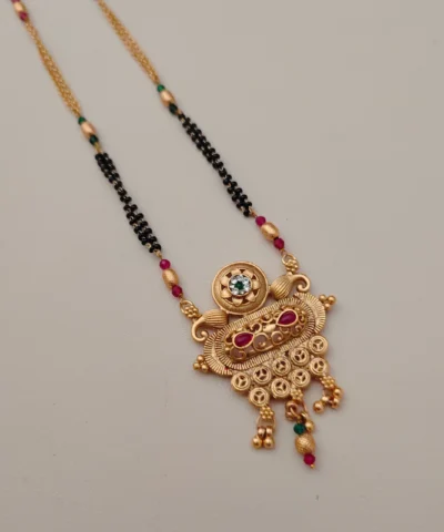 Glamaya Upasana Traditional Gold Plated Mangalsutra 1 GLAM-MA-CO-22F9-762267-43-7