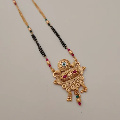 Glamaya Upasana Traditional Gold Plated Mangalsutra 1 GLAM-MA-CO-22F9-762267-43-7