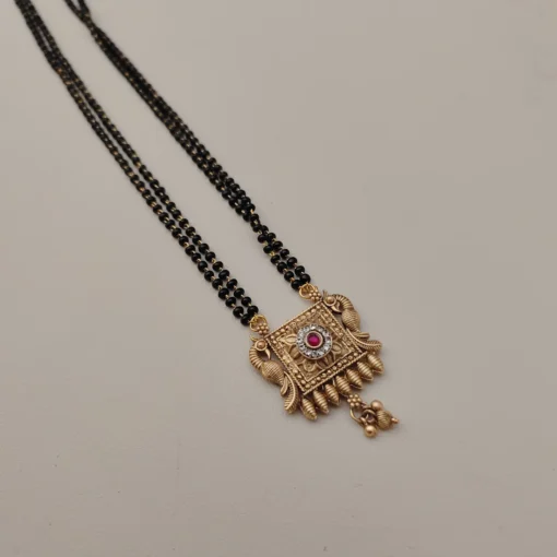 Glamaya Vaishnavi Gold Plated Mangalsutra 1 GLAM-MA-CO-20-939437-37-5