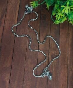 Glamaya Kareena Oxidized Brass Anklet 2 GLAM-AN-BR-20-456649-37-5