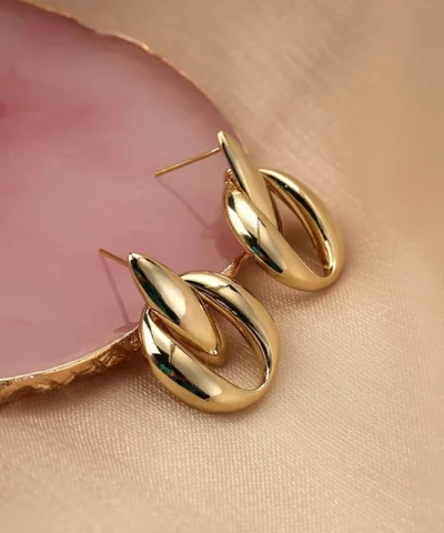 Glamaya Trendy Swirl Hoop Earring 1 GLAM-ER-OX-5F7-397530-13-7