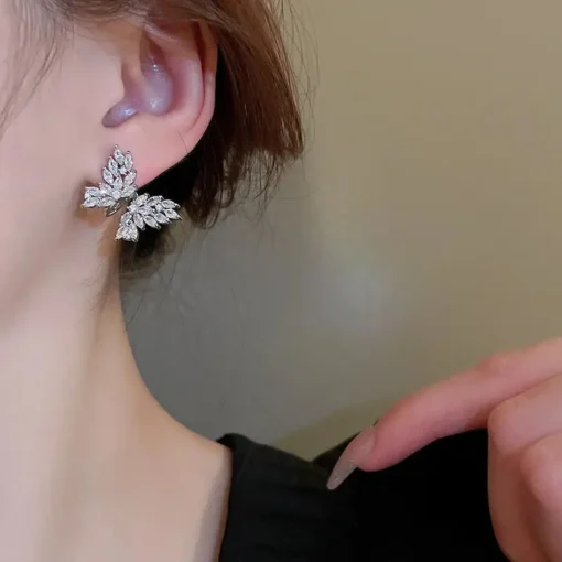 Glamaya Rhinestone Zirconia Butterfly Earring 2 GLAM-ER-CZ-40-044566-74-2 Glamaya Rhinestone Zirconia Butterfly Earring 2 GLAM-ER-CZ-40-044566-74-2