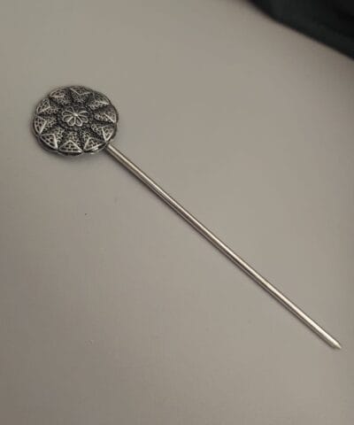 Oxidised Hair Bun Stick